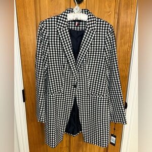 TOMMY HILFIGER LONG BLAZER SIZE 16